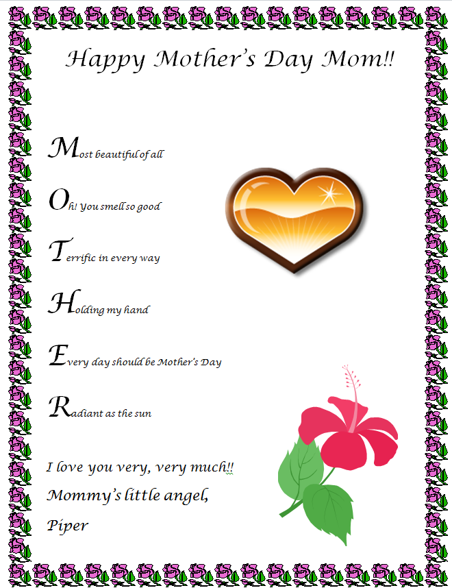 60 Mothers Day Poems Free Printables 50