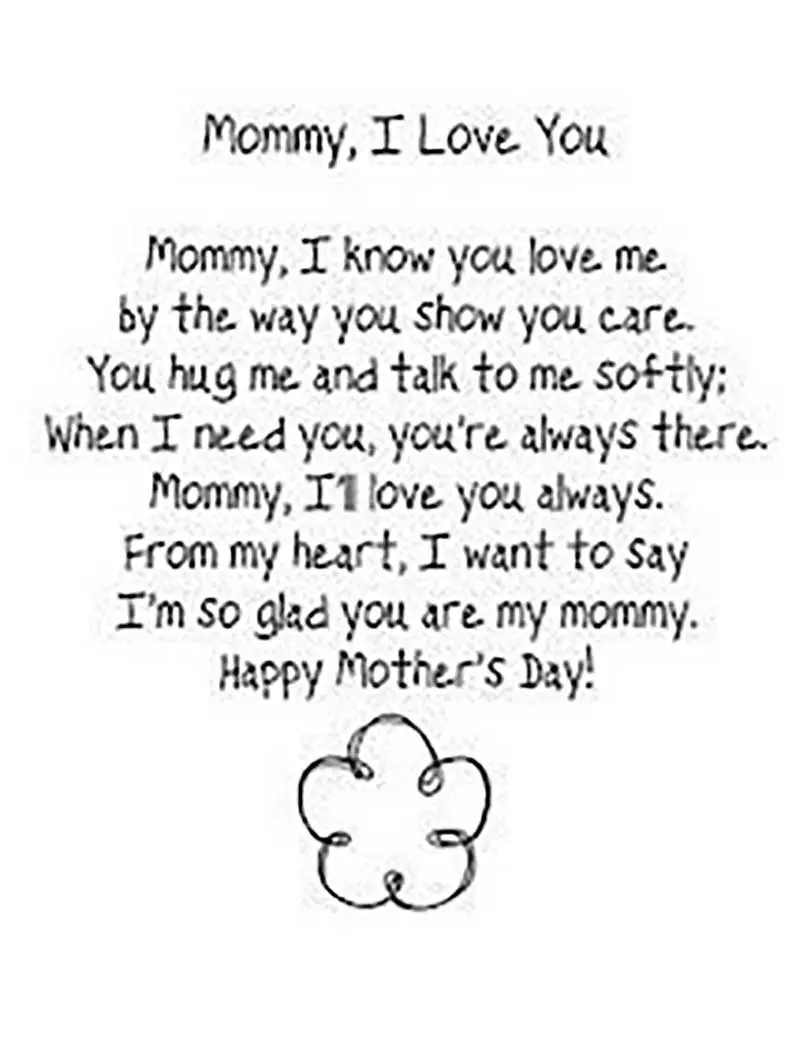 60 Mothers Day Poems Free Printables 58