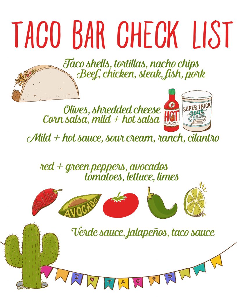 60 Nacho Bar Sign Printable 13
