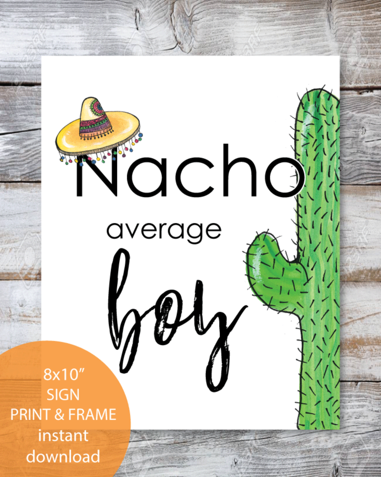 60 Nacho Bar Sign Printable 26