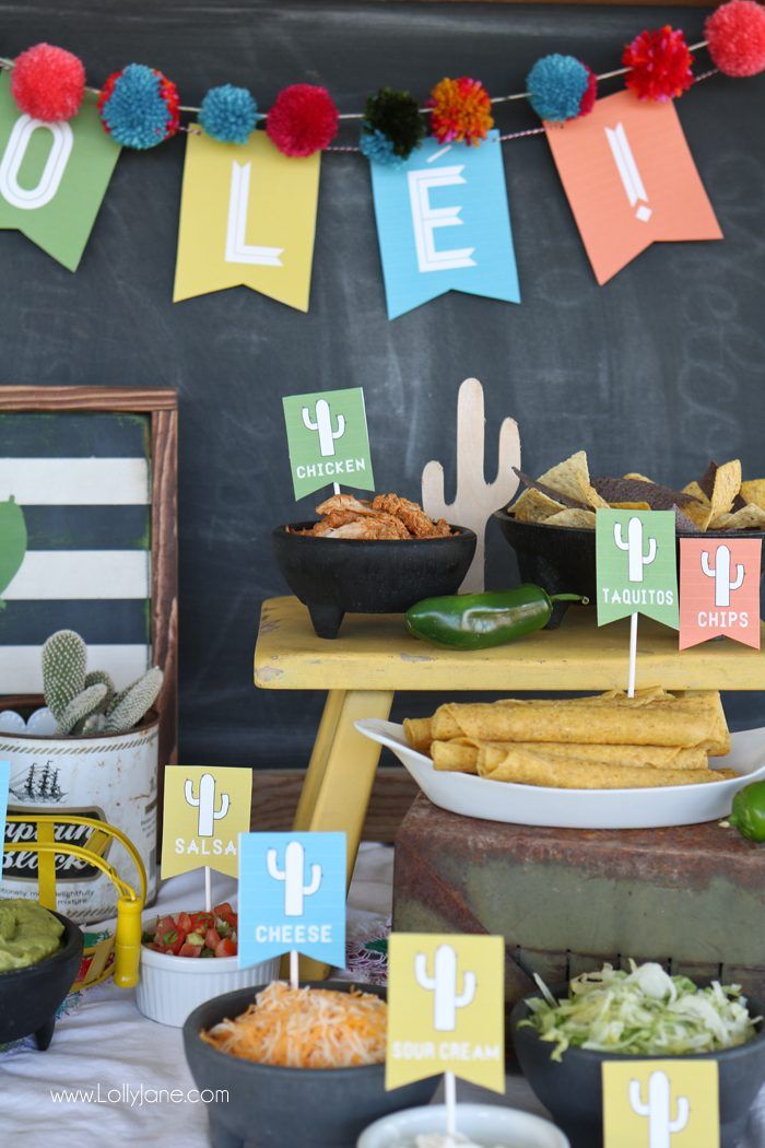 60 Nacho Bar Sign Printable 29