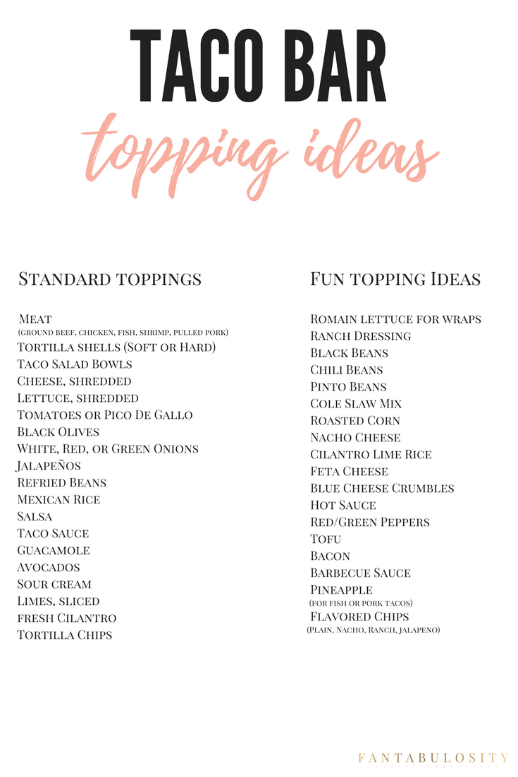 60 Nacho Bar Sign Printable 37