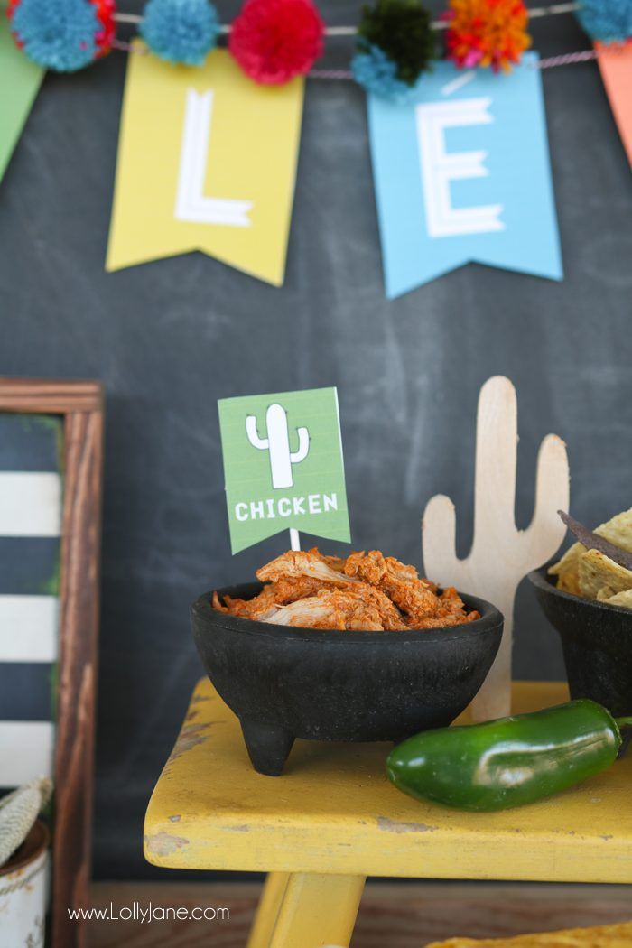 60 Nacho Bar Sign Printable 4