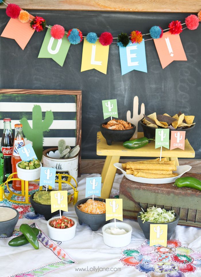 60 Nacho Bar Sign Printable 59