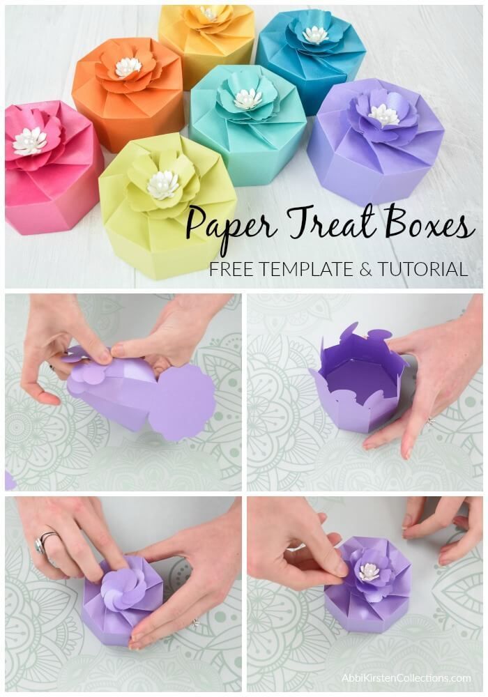 60 Paper Box Template Printable 28