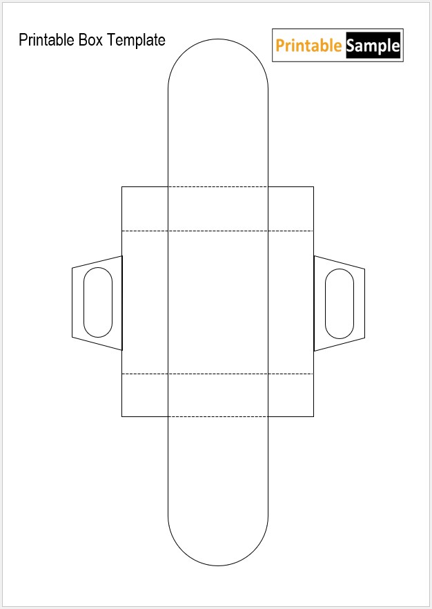 60 Paper Box Template Printable 30