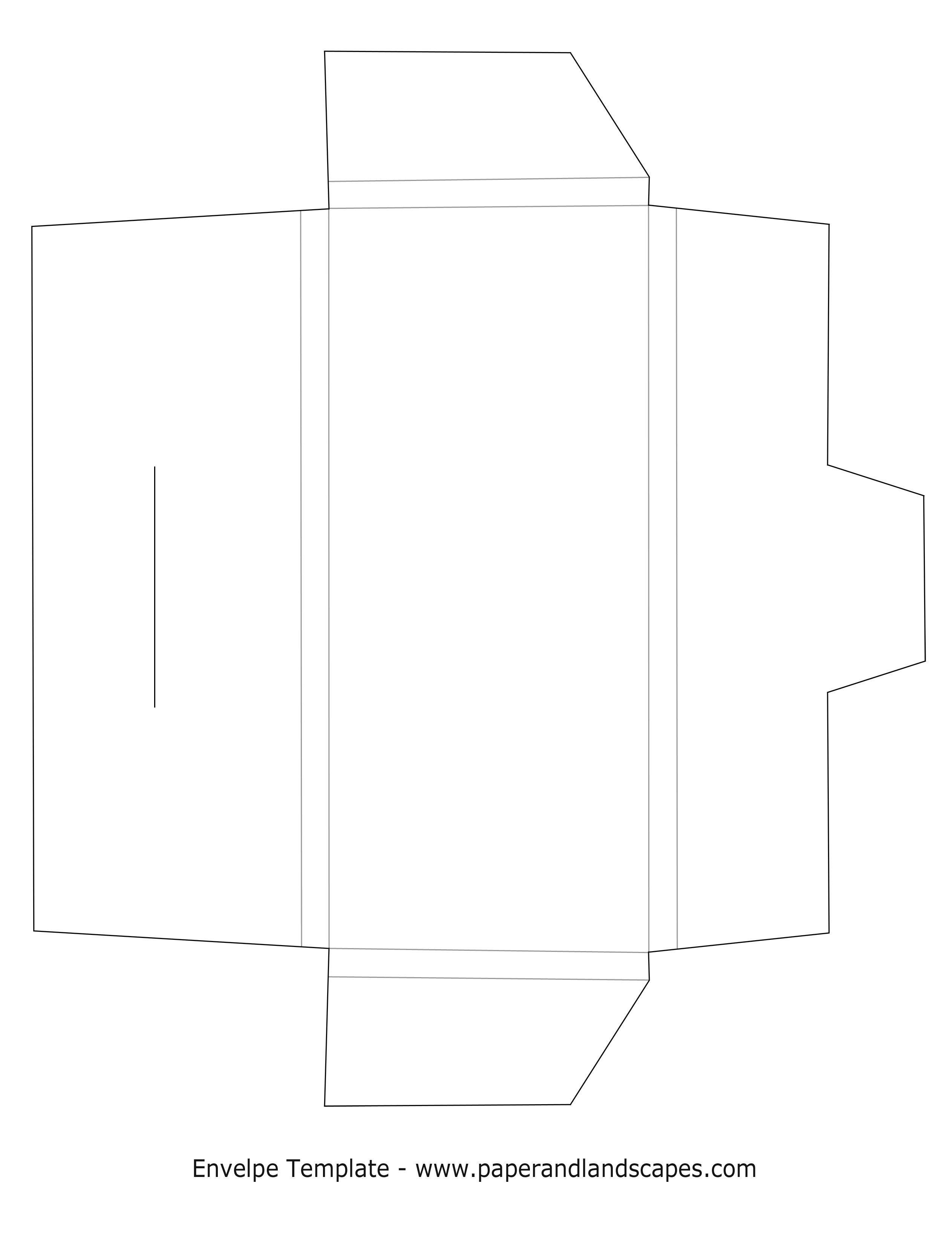 60 Paper Box Template Printable 36