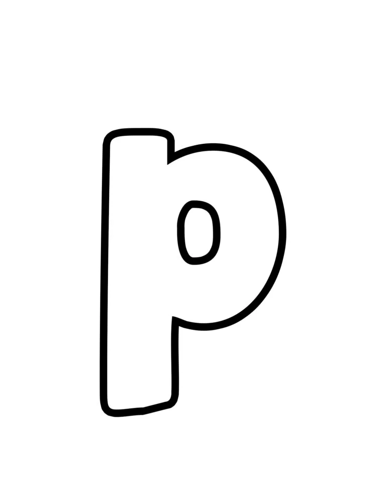 60 Printable Bubble Letters Alphabet 15