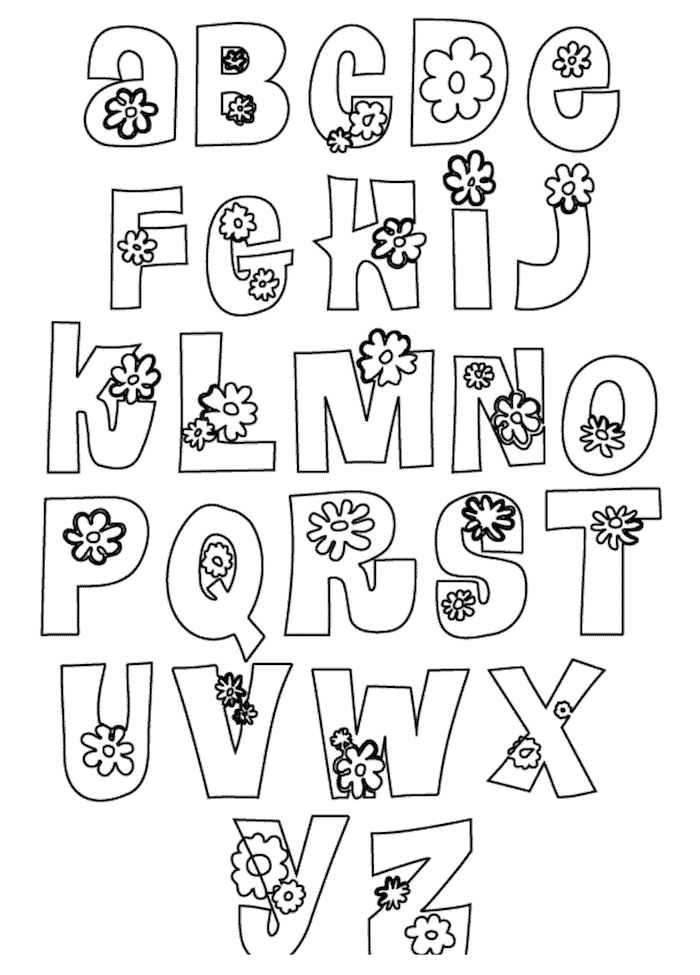 60 Printable Bubble Letters Alphabet 40