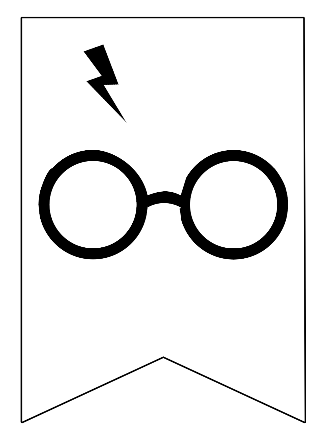 60 Printable Harry Potter Lightning Bolt 23
