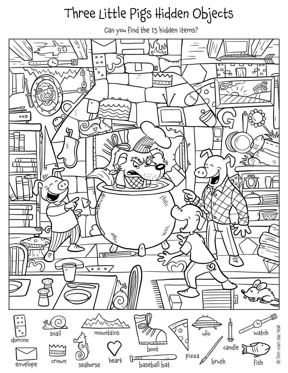 60 Printable Hidden Object Pictures 10
