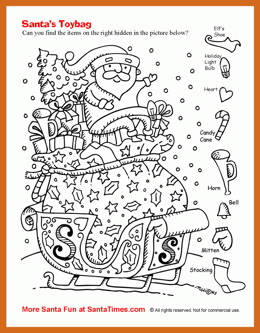 60 Printable Hidden Object Pictures 13