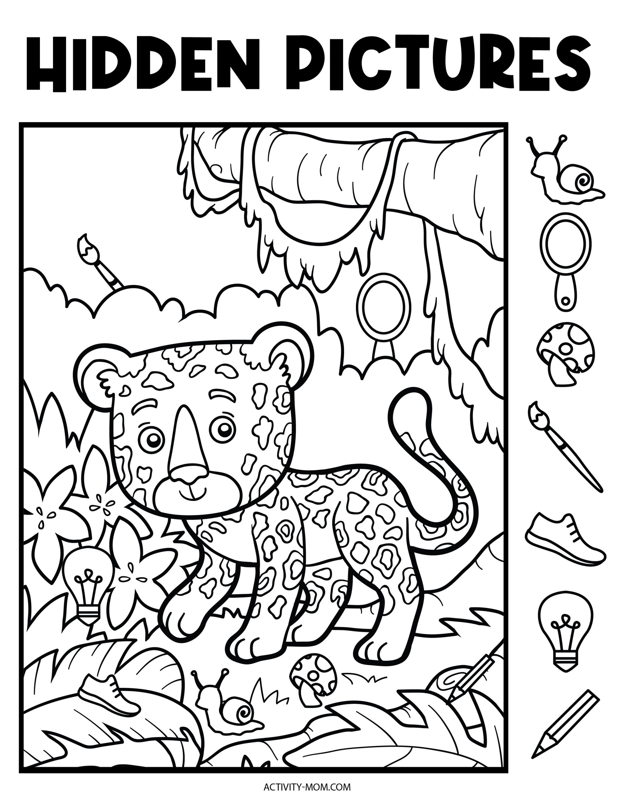 60 Printable Hidden Object Pictures 18