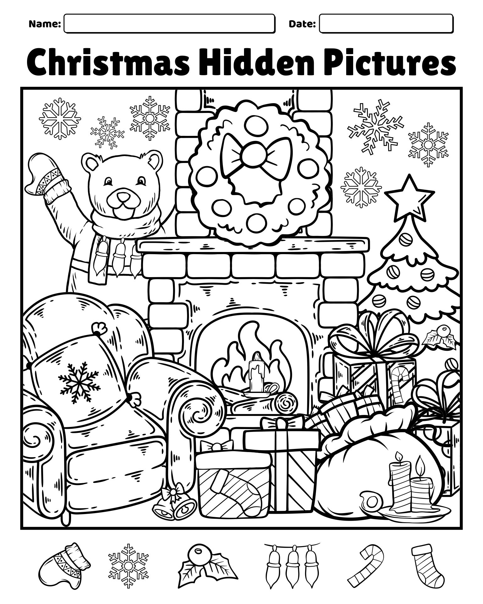 60 Printable Hidden Object Pictures 19