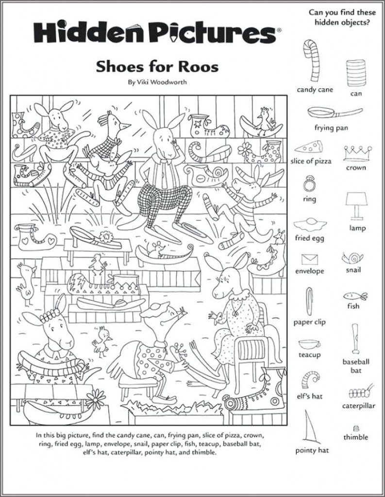 60 Printable Hidden Object Pictures 49