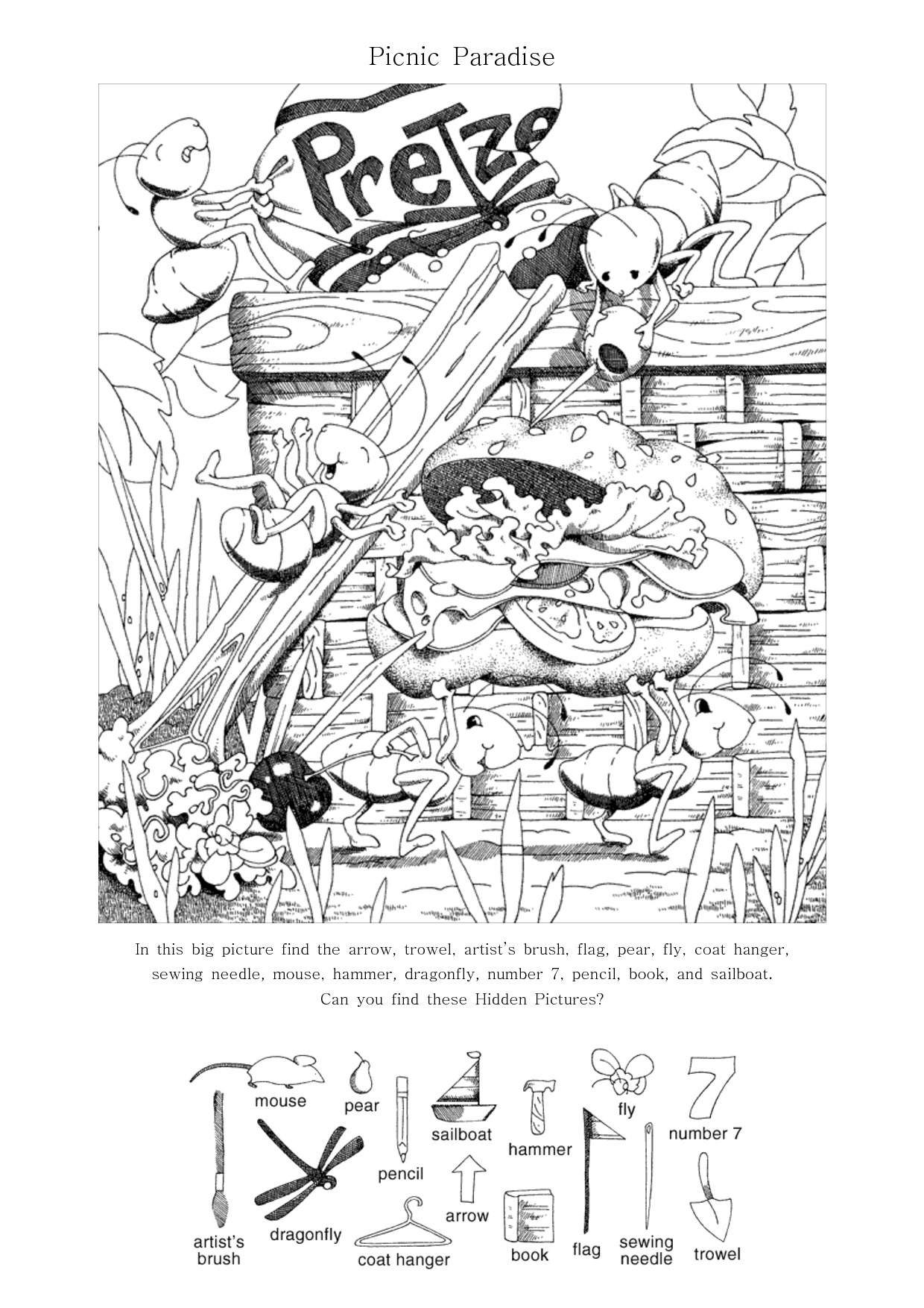 60 Printable Hidden Object Pictures 50