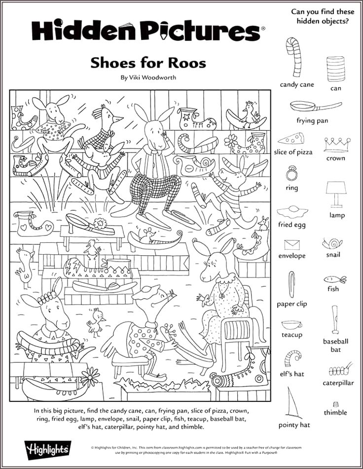 60 Printable Hidden Object Pictures 6
