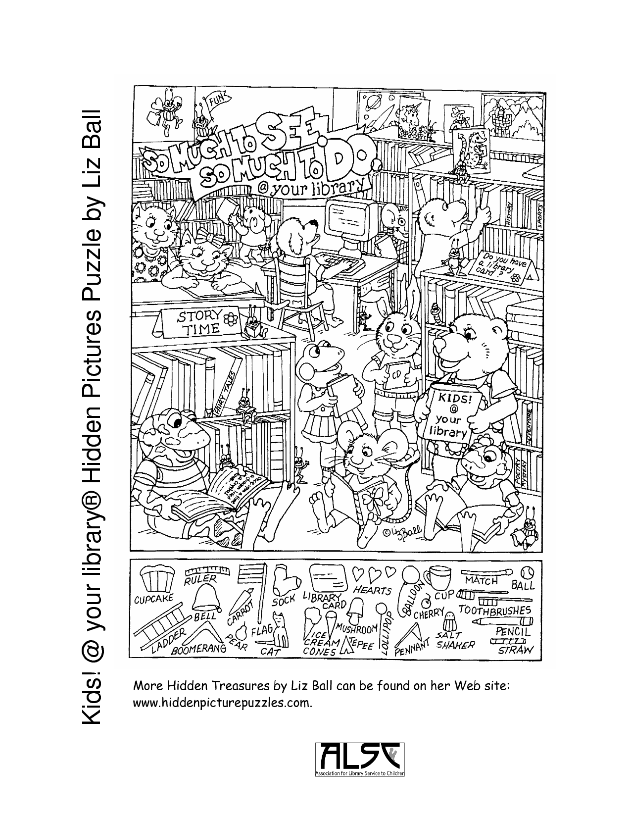 60 Printable Hidden Object Pictures 60