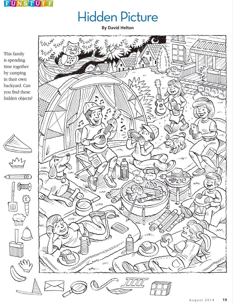 60 Printable Hidden Object Pictures 8