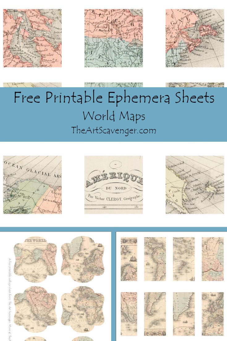60 Printable Simple World Map 11