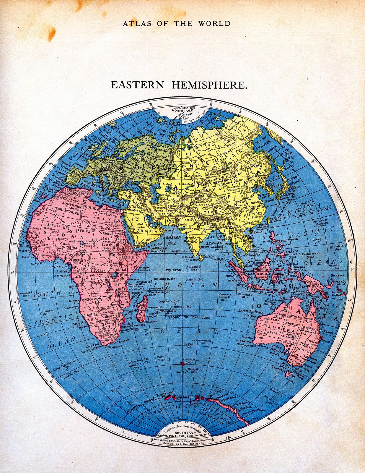 60 Printable Simple World Map 12