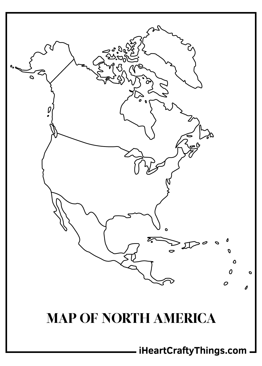 60 Printable Simple World Map 24