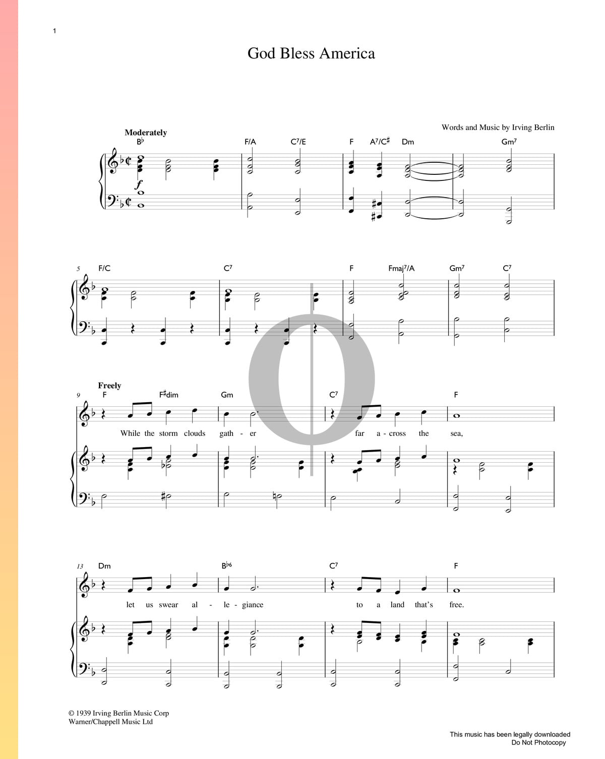 Save 60 God Bless America Lyrics Printable Ideas 13
