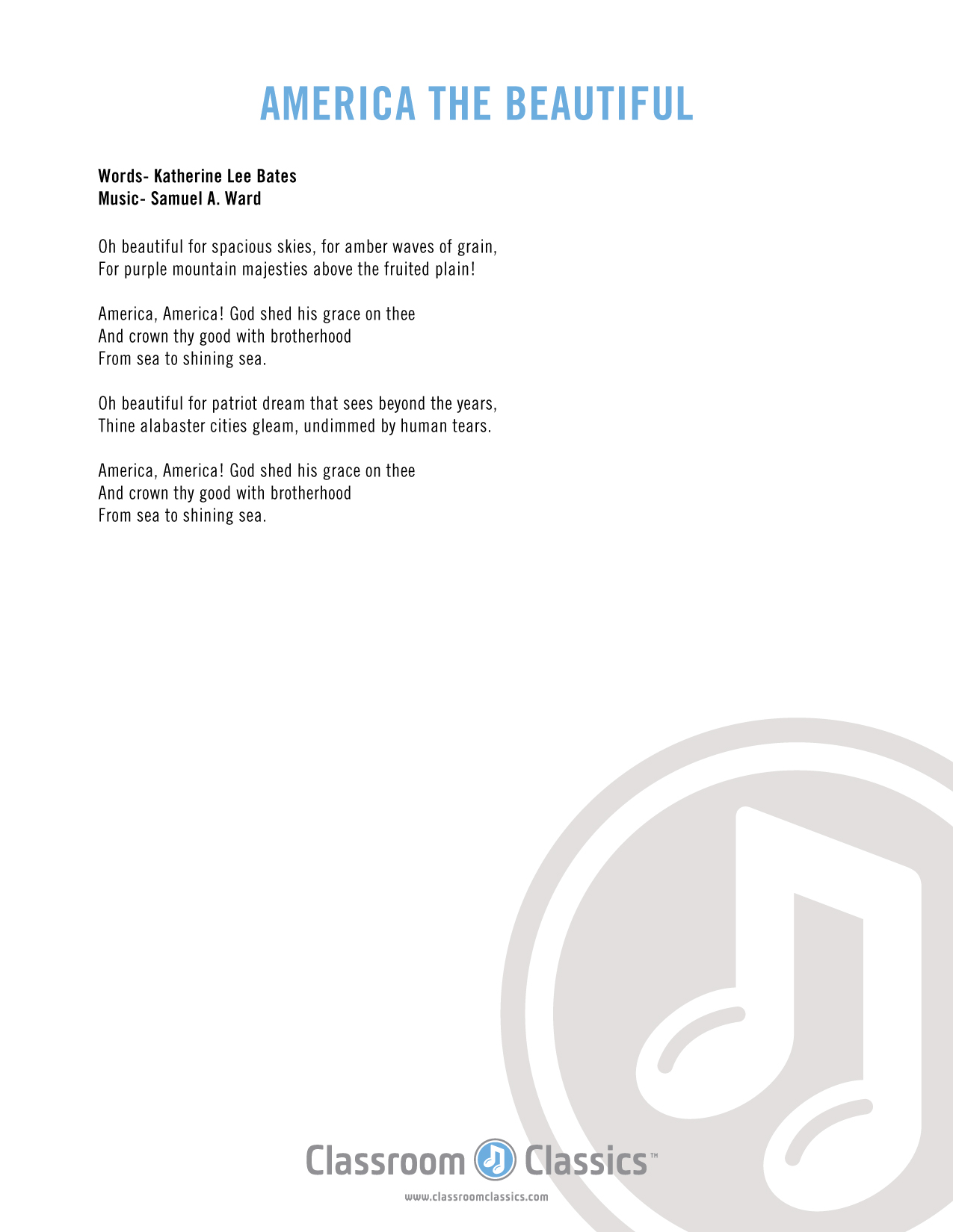 Save 60 God Bless America Lyrics Printable Ideas 23