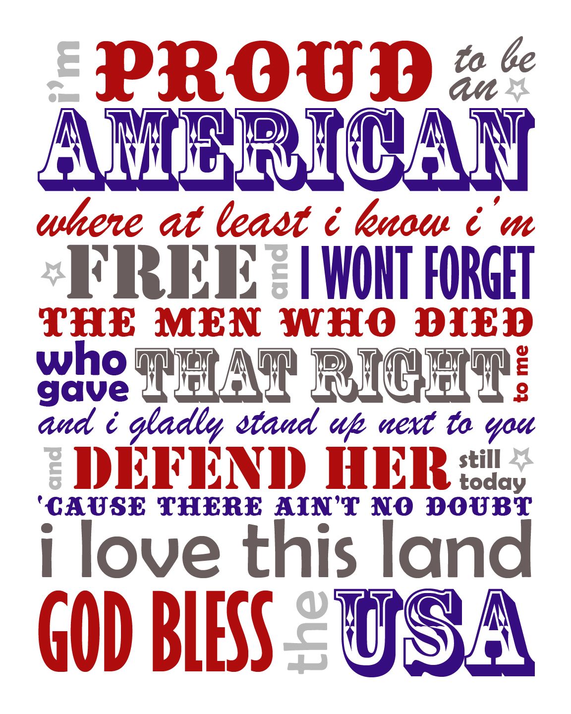 Save 60 God Bless America Lyrics Printable Ideas 39