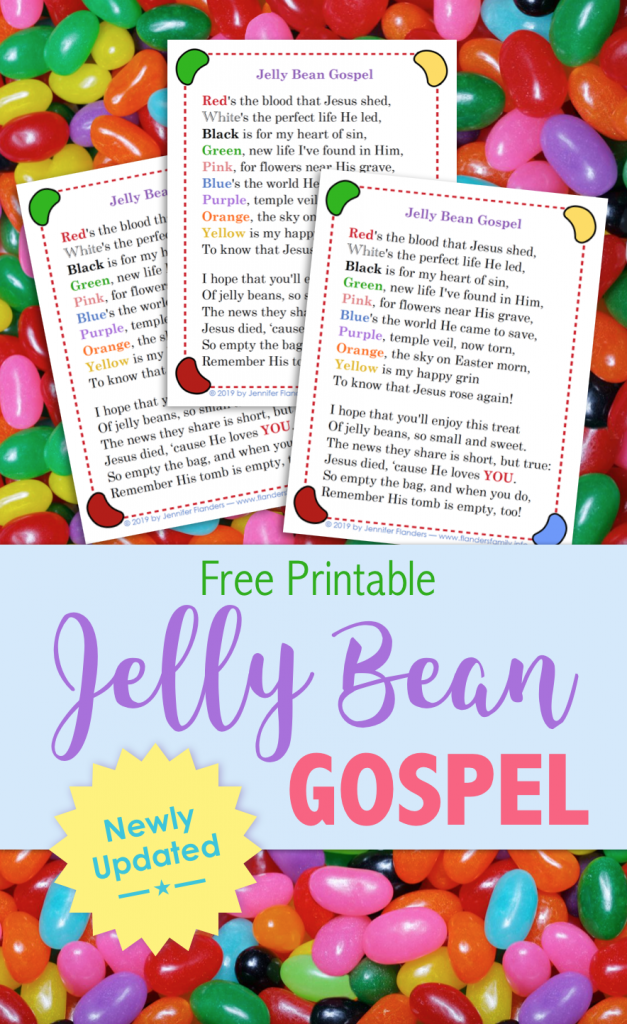 Save 60 Jelly Bean Gospel Printable Ideas 1