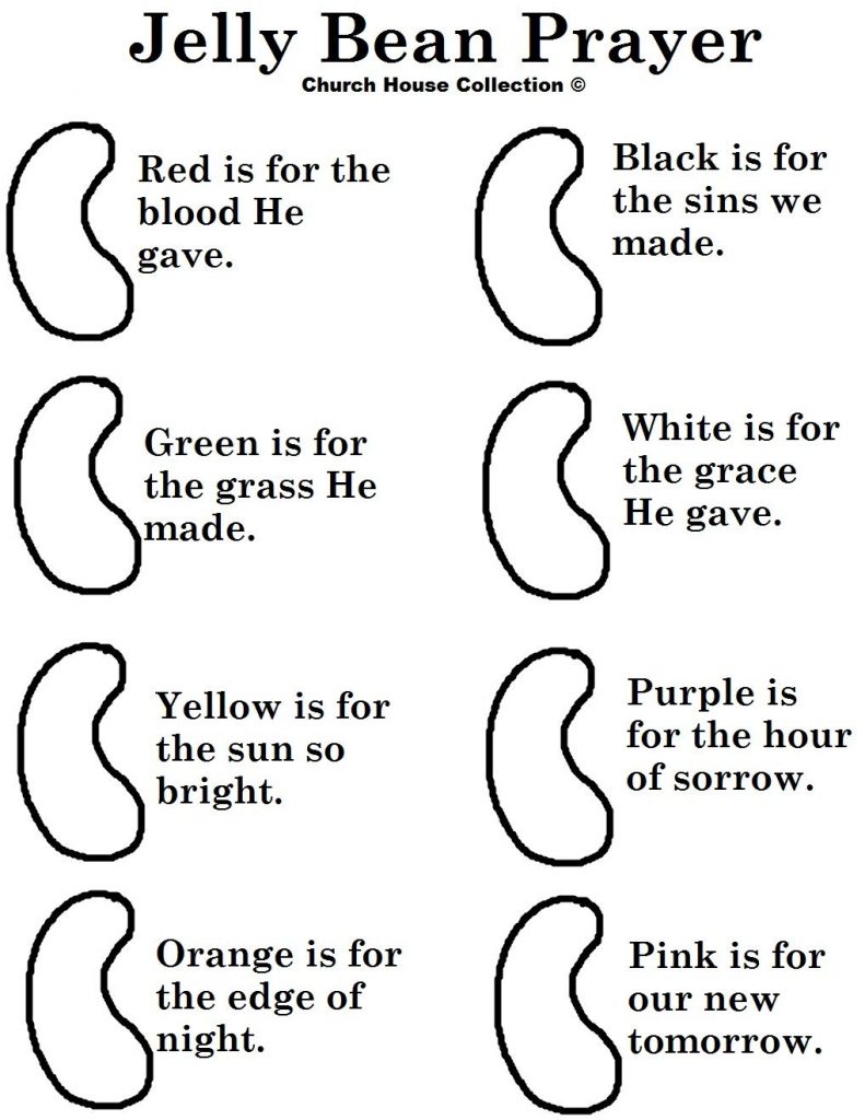 Save 60 Jelly Bean Gospel Printable Ideas 3
