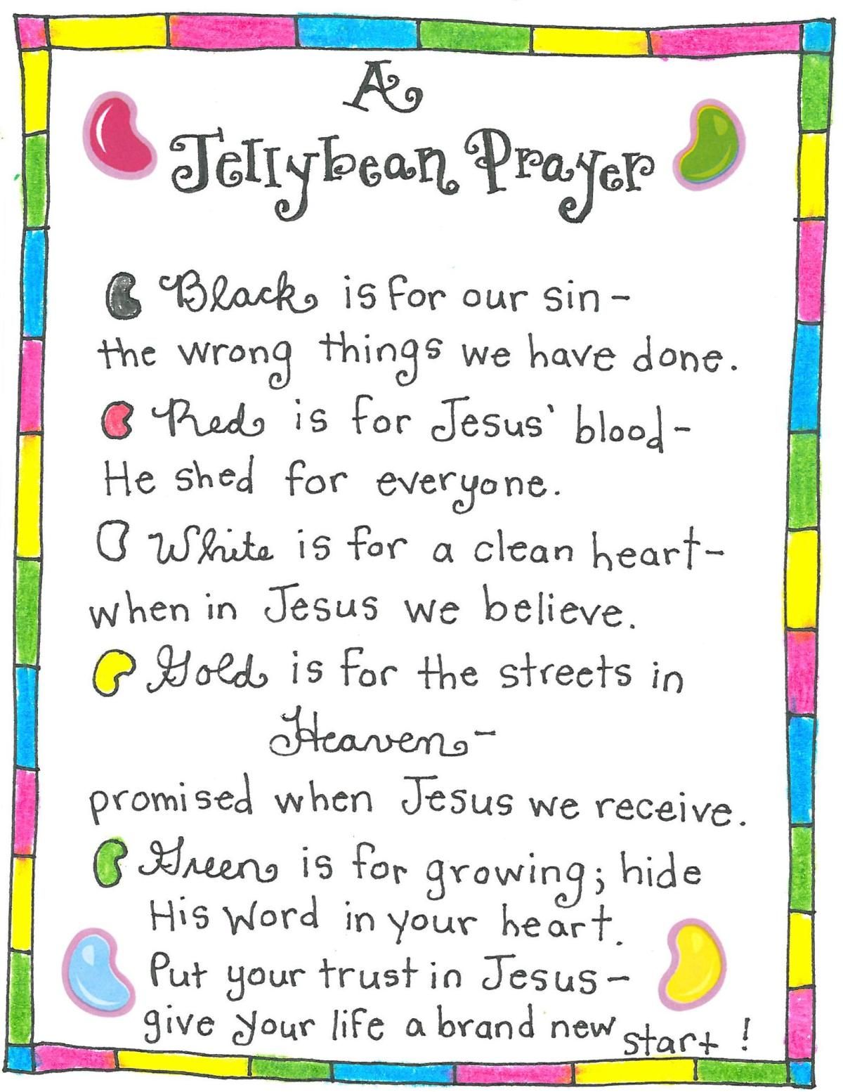 Save 60 Jelly Bean Gospel Printable Ideas 31