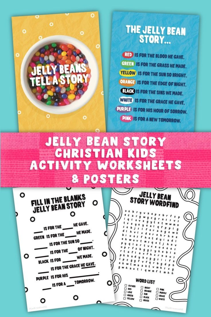 Save 60 Jelly Bean Gospel Printable Ideas 5