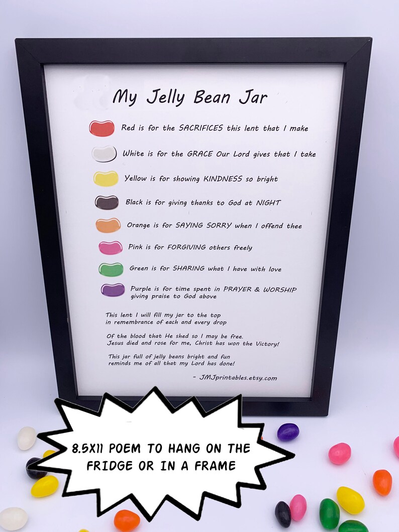 Save 60 Jelly Bean Gospel Printable Ideas 52