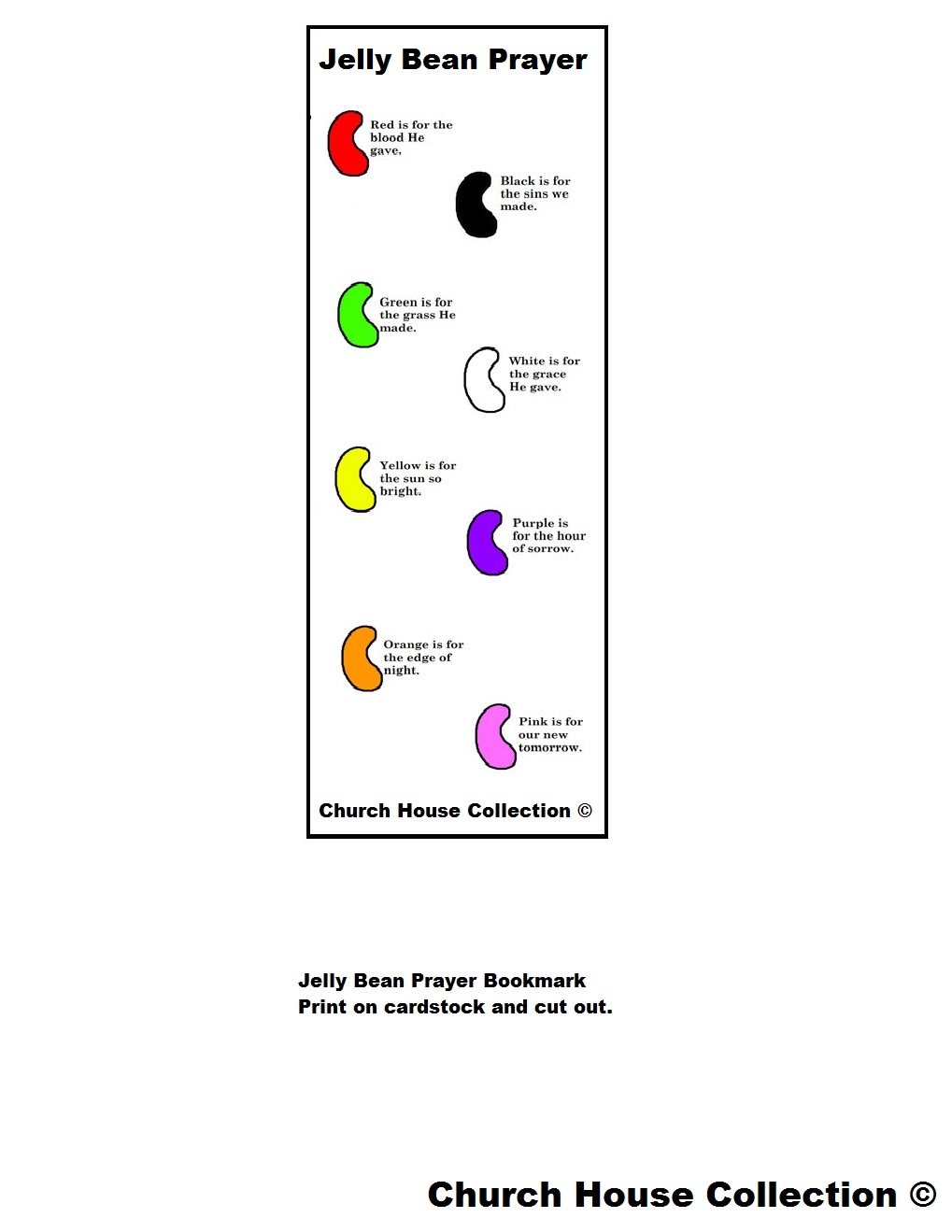 Save 60 Jelly Bean Gospel Printable Ideas 53