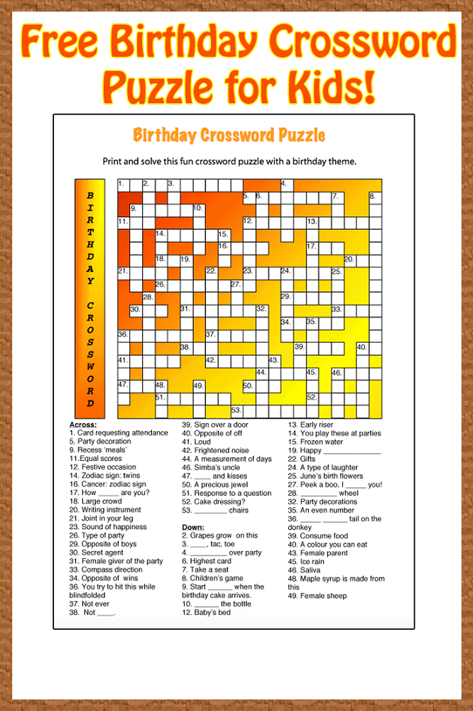 Save 60 Math Crossword Puzzles Free Printable Ideas 13