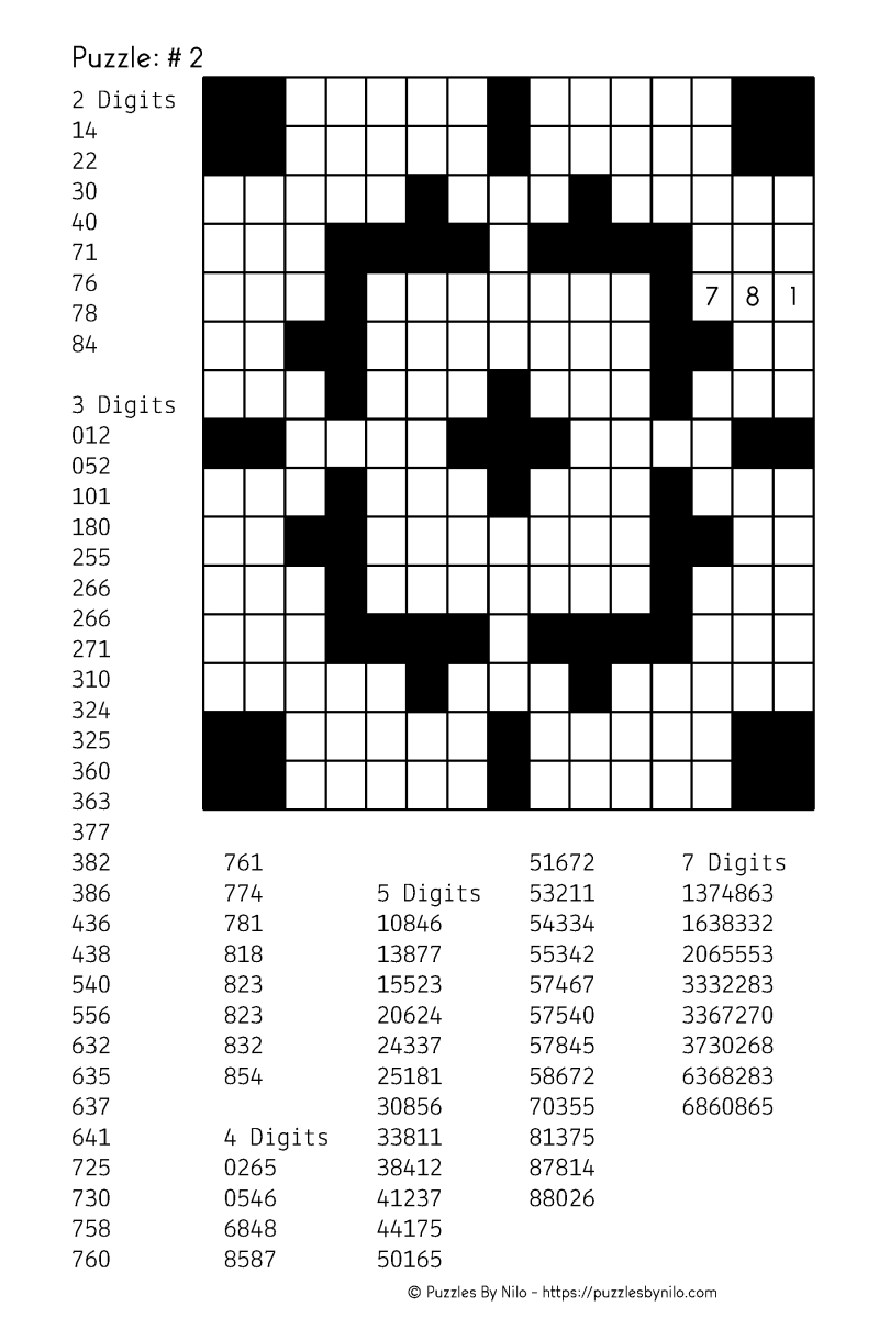 Save 60 Math Crossword Puzzles Free Printable Ideas 51