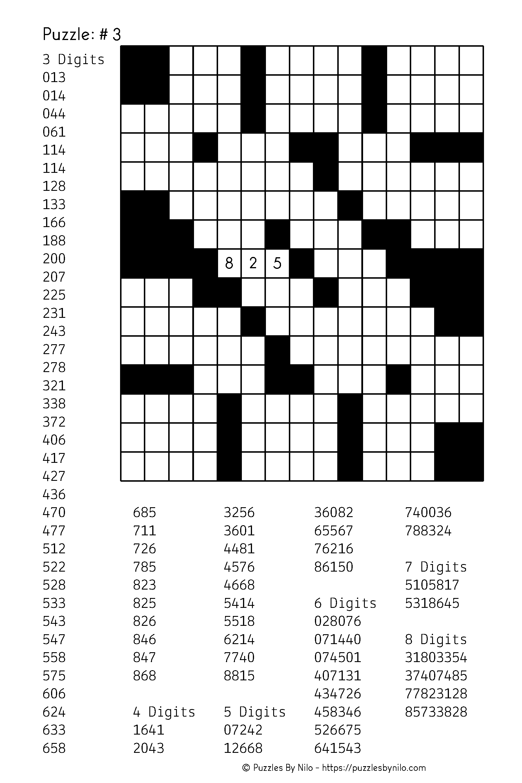 Save 60 Math Crossword Puzzles Free Printable Ideas 54