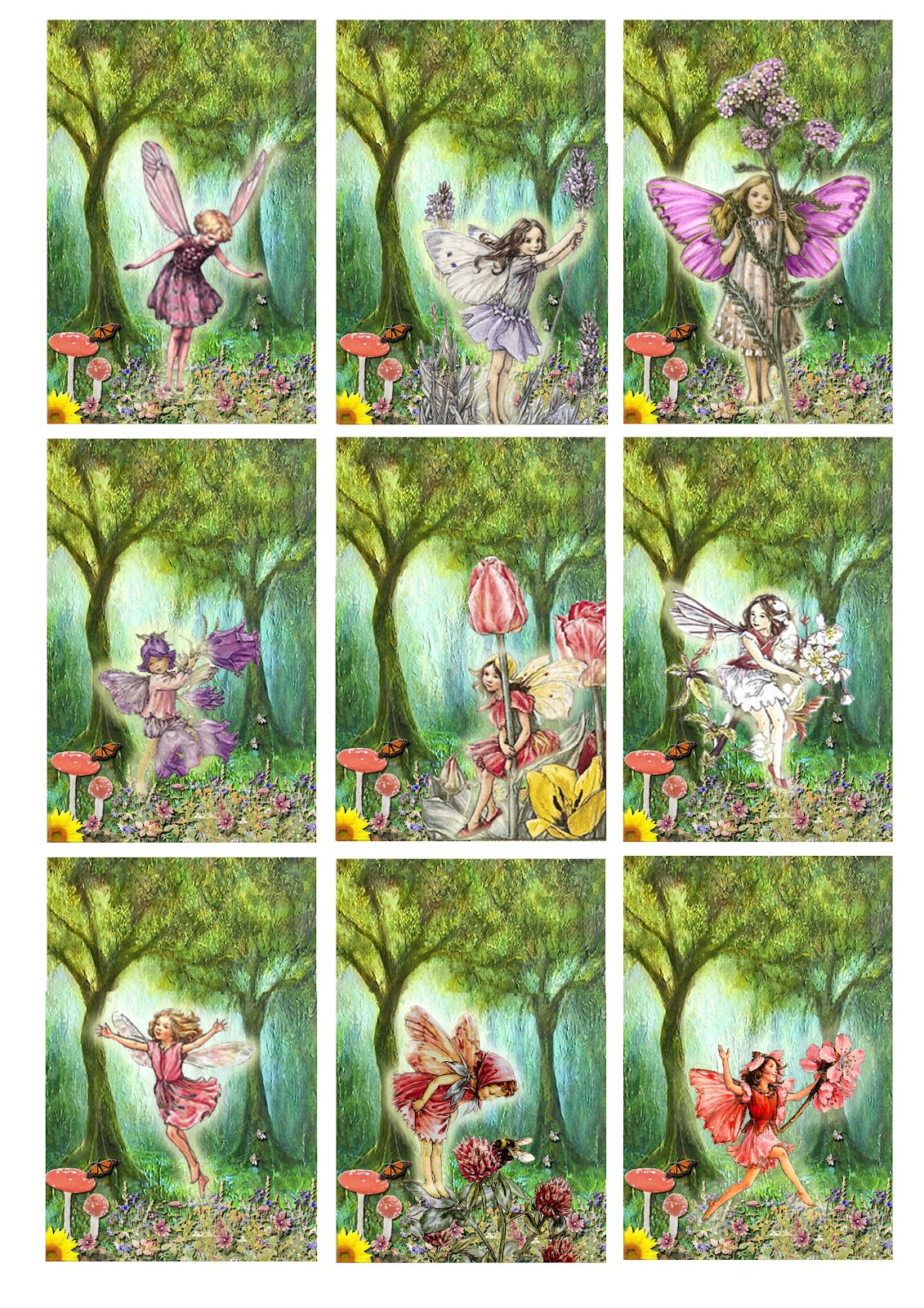Save 60 Printable Pictures Of Fairies Ideas 6