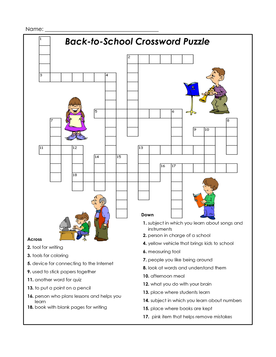 35 Crossword Puzzles Printable Free 10