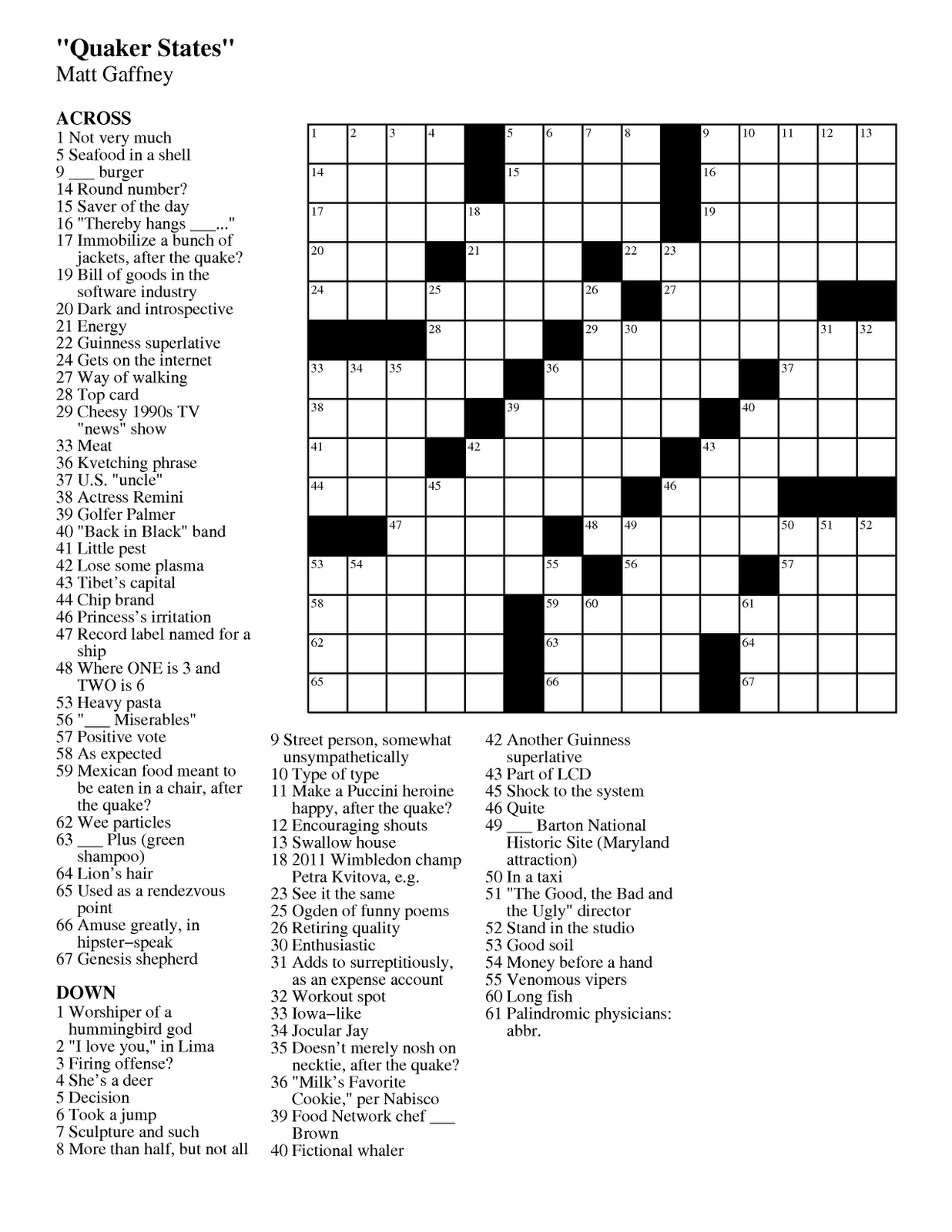 35 Crossword Puzzles Printable Free 14