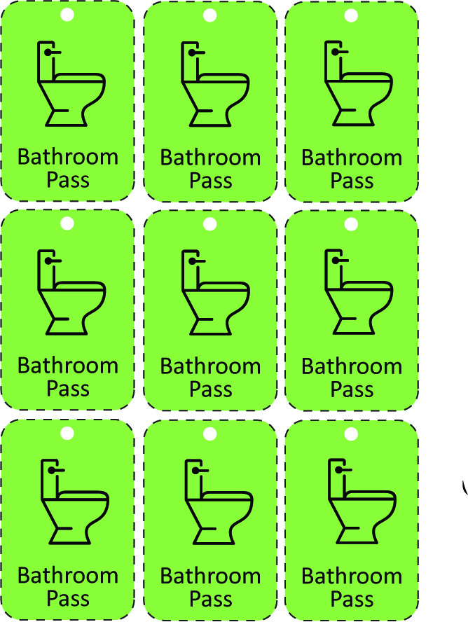 35 Printable Bathroom Pass Template 13