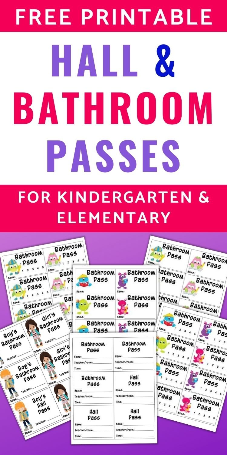 35 Printable Bathroom Pass Template 24