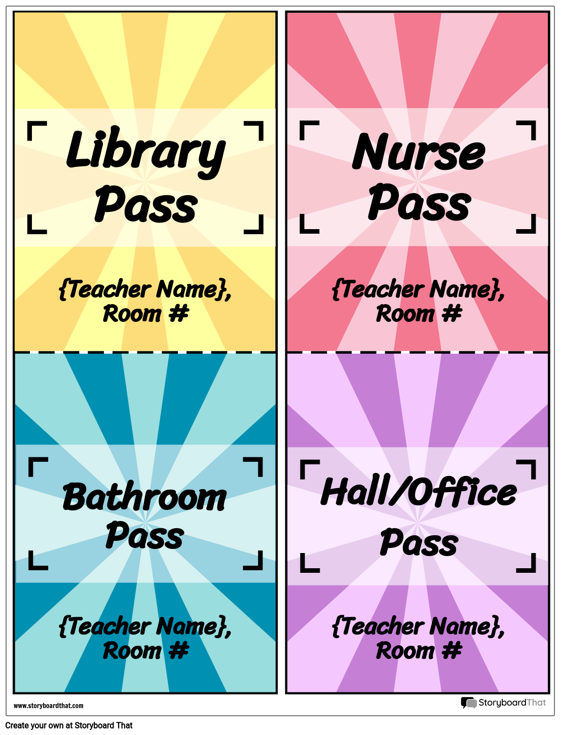 35 Printable Bathroom Pass Template 29