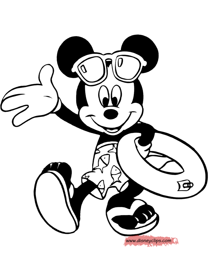 Save 60 Mickey Mouse Summer Coloring Pages Ideas 1