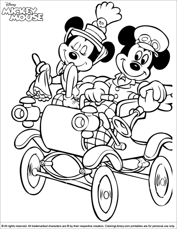 Save 60 Mickey Mouse Summer Coloring Pages Ideas 27