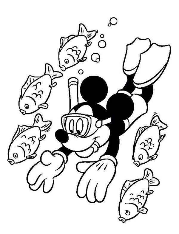 Save 60 Mickey Mouse Summer Coloring Pages Ideas 31