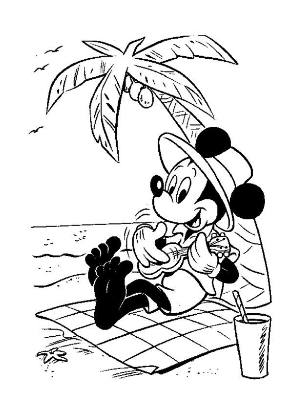 Save 60 Mickey Mouse Summer Coloring Pages Ideas 52