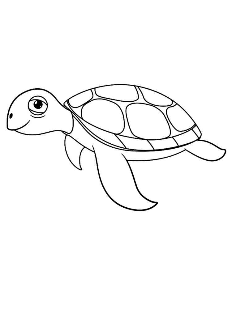 Save 60 Realistic Sea Turtle Coloring Page Ideas 19