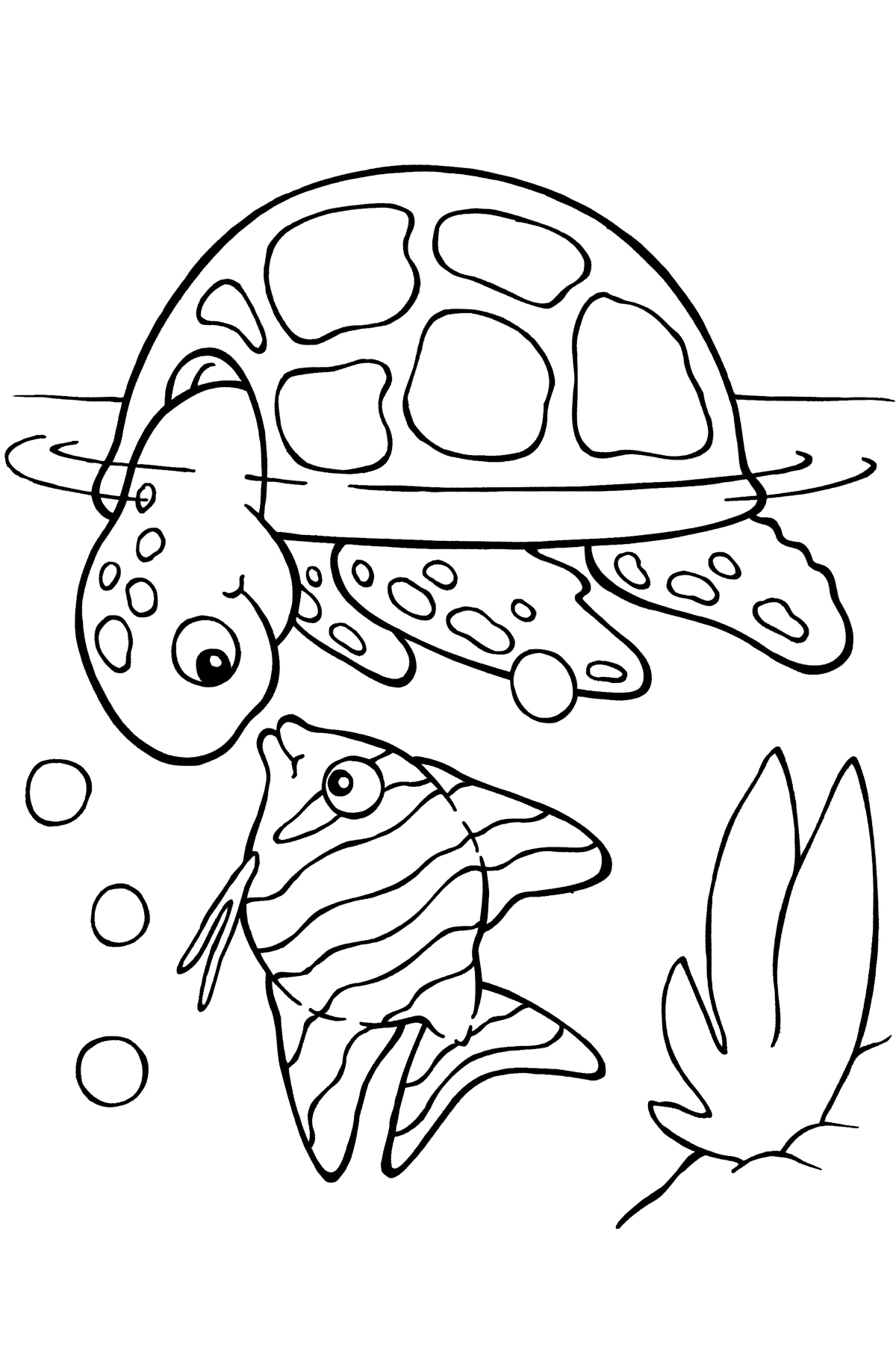 Save 60 Realistic Sea Turtle Coloring Page Ideas 8